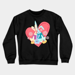 Bunny Family Crewneck Sweatshirt